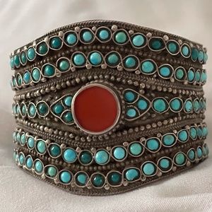 Uzbek Ethnic Tribal Cuff